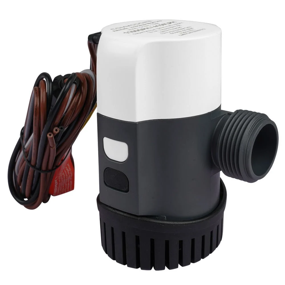 Commodore 2000 GPH Automatic AMP Sensor Bilge Pump - 24V – Marine Electrical Replacement Part