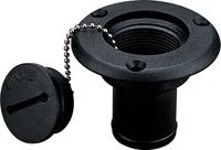 Seadog - Nylon Hose Deck Fill - Black - 357000-1