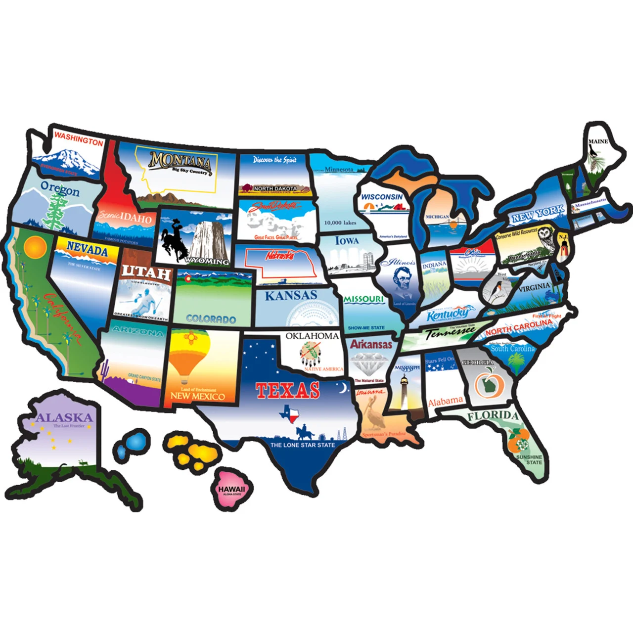 CCI 200 State Stickers - Removable - 200