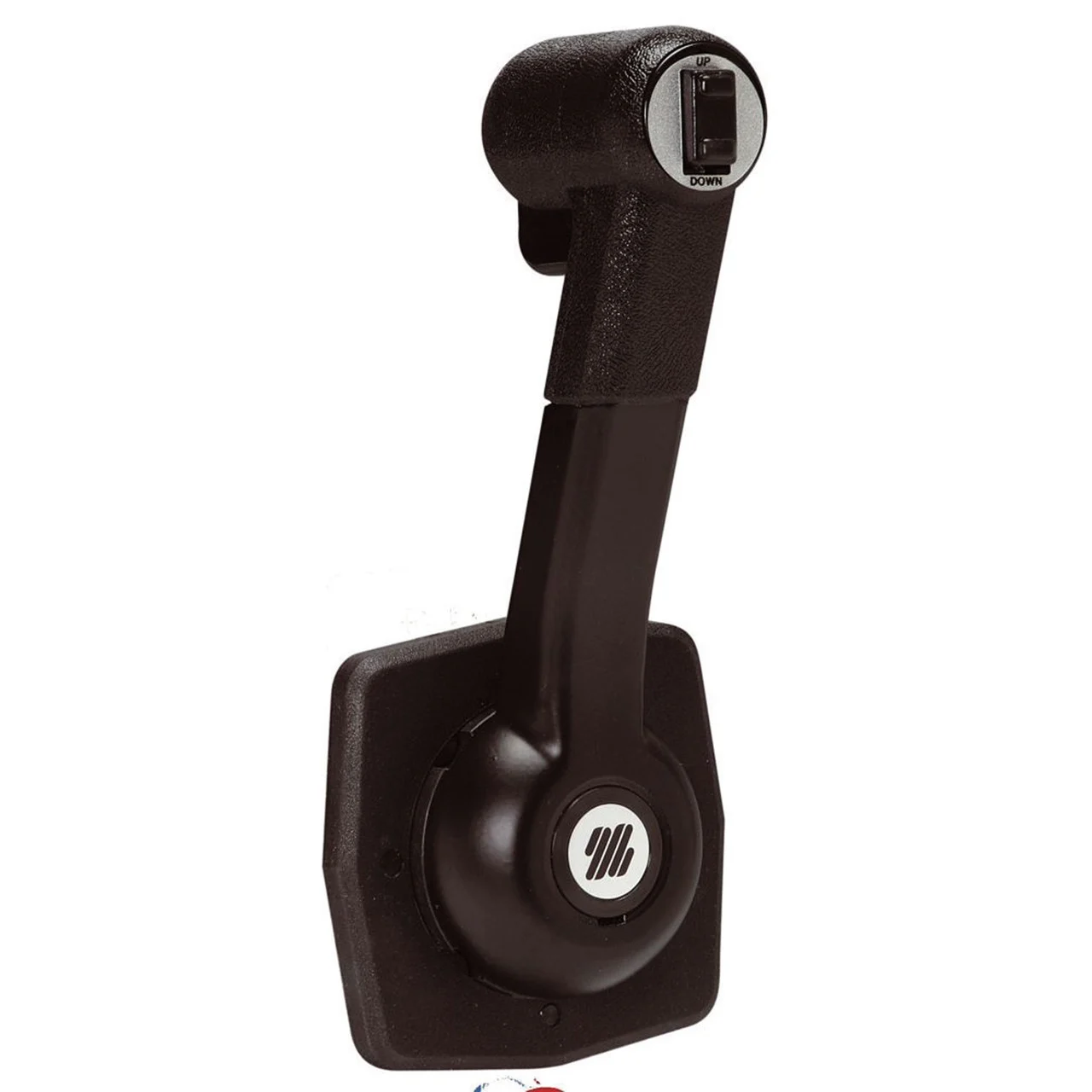 Uflex B184 Single Lever Side Mount Control with Positive Lock-In Neutral and Trim Switch - B184