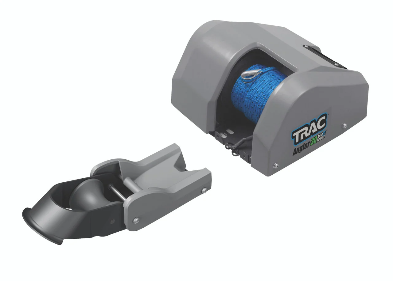 Trac Outdoors T10208-G3 Angler 30 Electric Anchor Winch with AutoDeploy - 69004