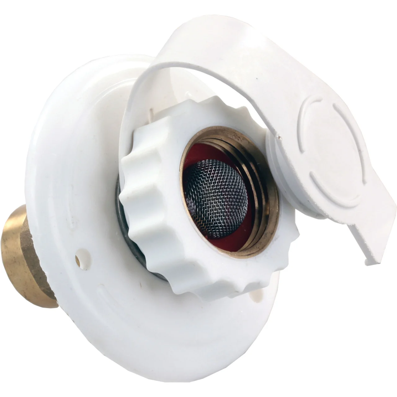 JR Products 62135 Plastic City Water Flange - 12" FPT x 3/4" - 62135