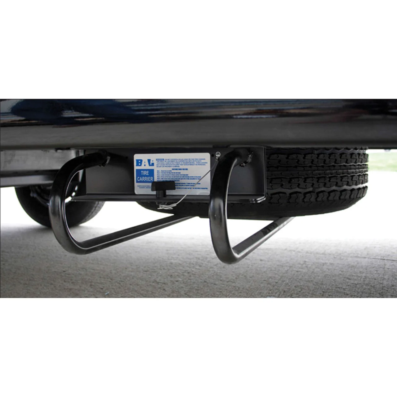 BAL 28217 Hide-A-Spare Tire Storage - I-Beam Recessed Mount - 28217