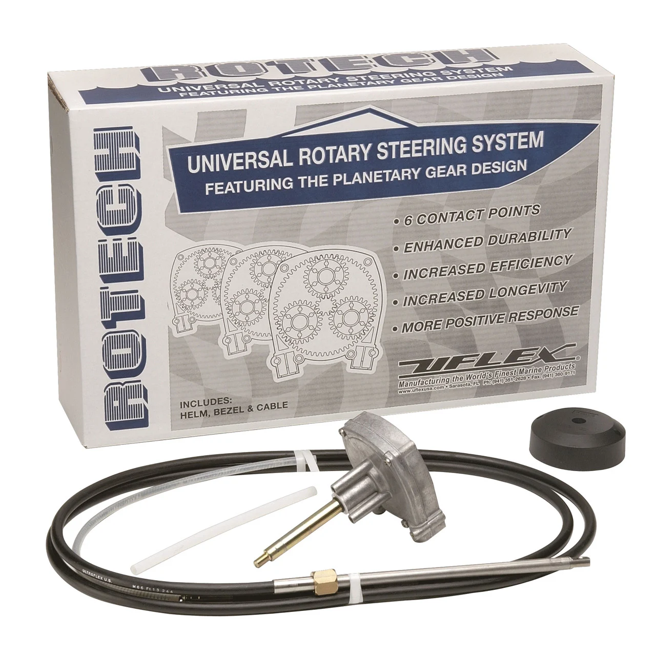 Uflex ROTECH17 Rotech Rotary Steering System - 17' - ROTECH17