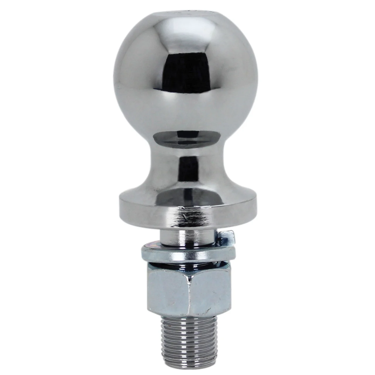 Quick Products QP-HB3001 1-7/8" Chrome Hitch Ball - 3/4" Diameter x 2" Long Shank - 2,000 lbs. - QP-HB3001