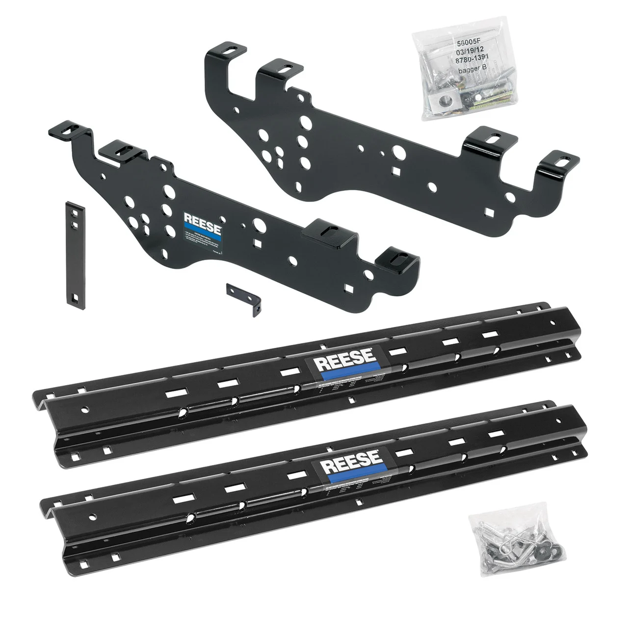 Tekonsha 56005-53 Outboard Fifth Wheel Custom Quick-Install Kit for Ford F-250/350/450 SD 1999-'10 - 56005-53