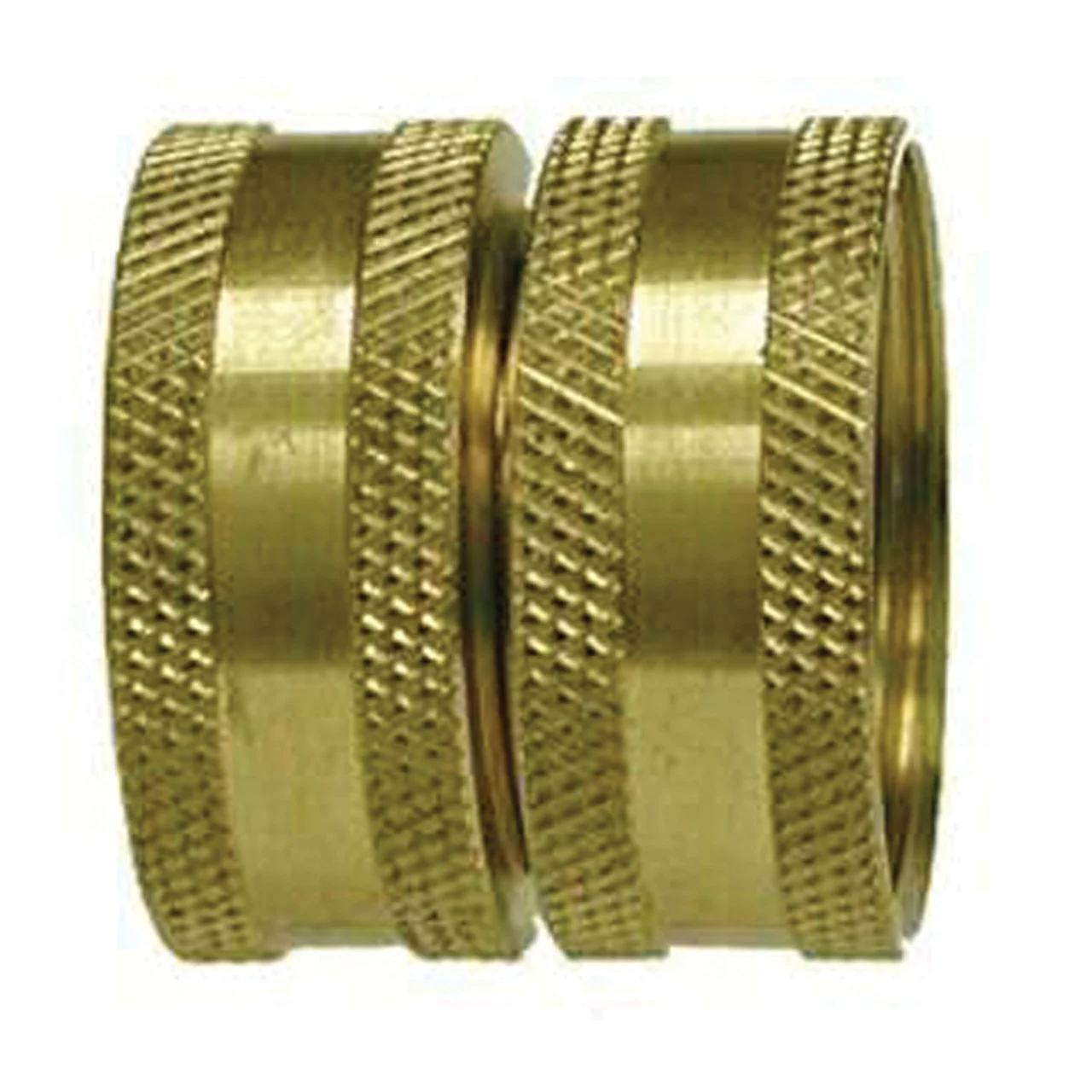 Midland Metal 30-011 Garden Hose FGH x FGH Swivel Fitting - 3/4 in. x 3/4 in. - 30-011
