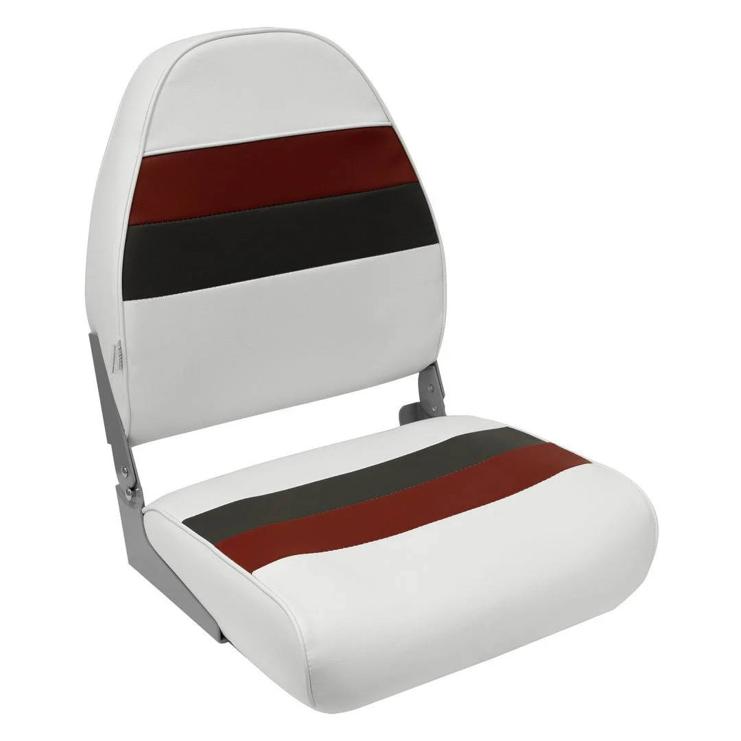 Wise Seating Deluxe Series High Back Seat – Marine Boat Replacement Part