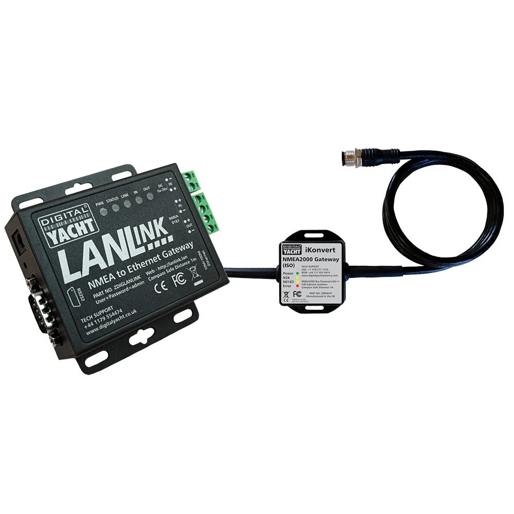 Digital Yacht LANLink NMEA 2000 To Ethernet Gateway – Marine Electrical Replacement Part