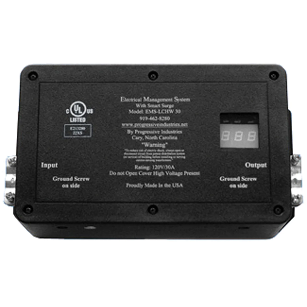 Progressive Industries EMS-LCHW30 Hardwired RV Surge and Electrical Protector - 30 Amp - EMS-LCHW30