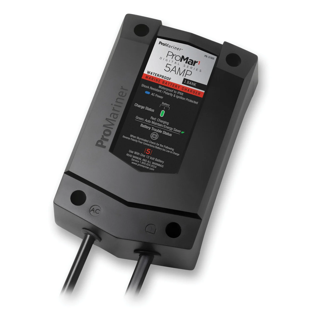 ProMariner 31505 ProMar1 DS Generation 3 Digital Battery Charger - 5 Amp - 31505