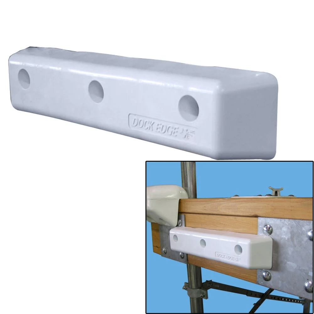 Dock Edge Protect™ Straight HD 12" PVC Dock Bumpers – Marine Boat Replacement Part