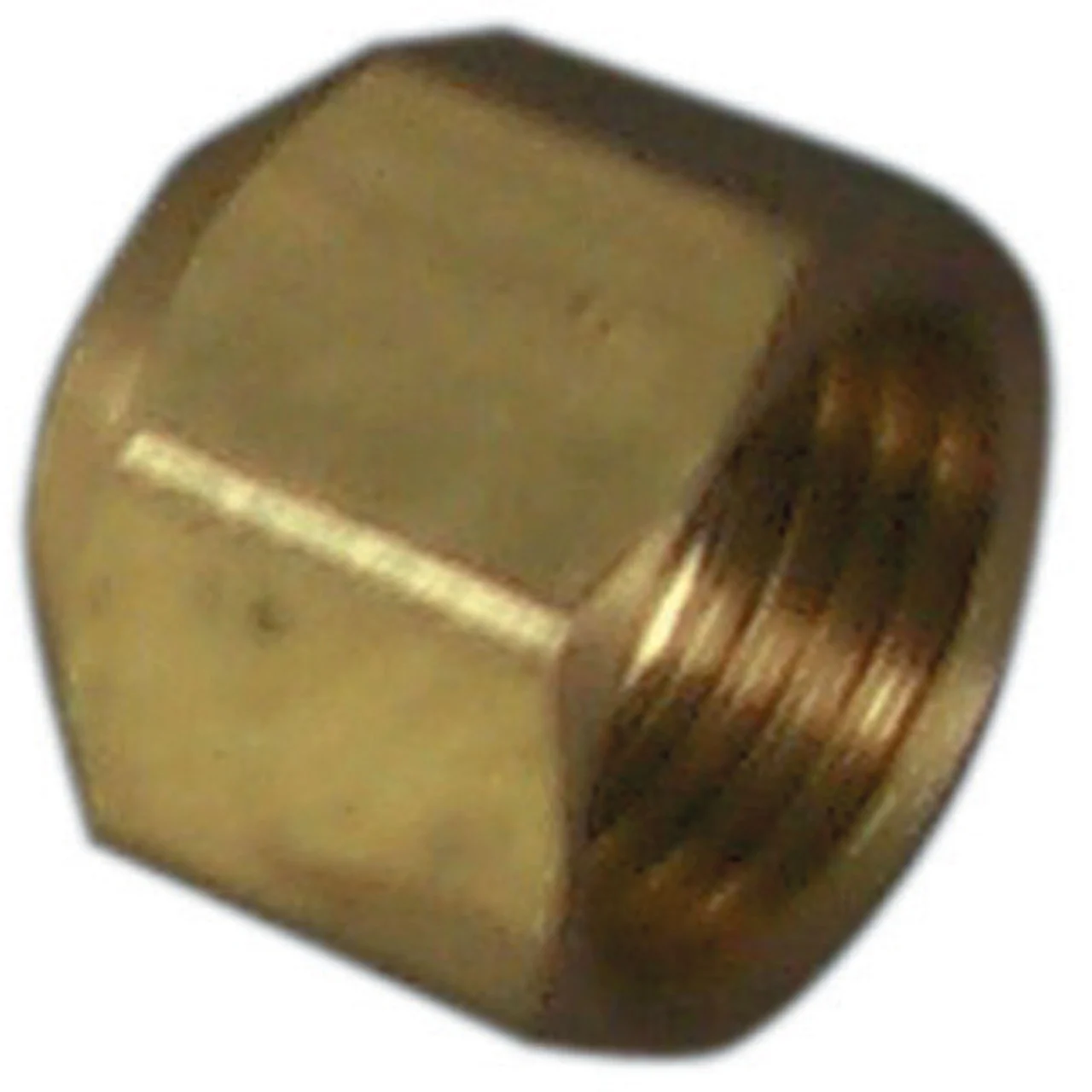 Midland Metal 10-077 SAE 45 Degree Flared Cap - 3/8 in., 5 Pack - 10-077
