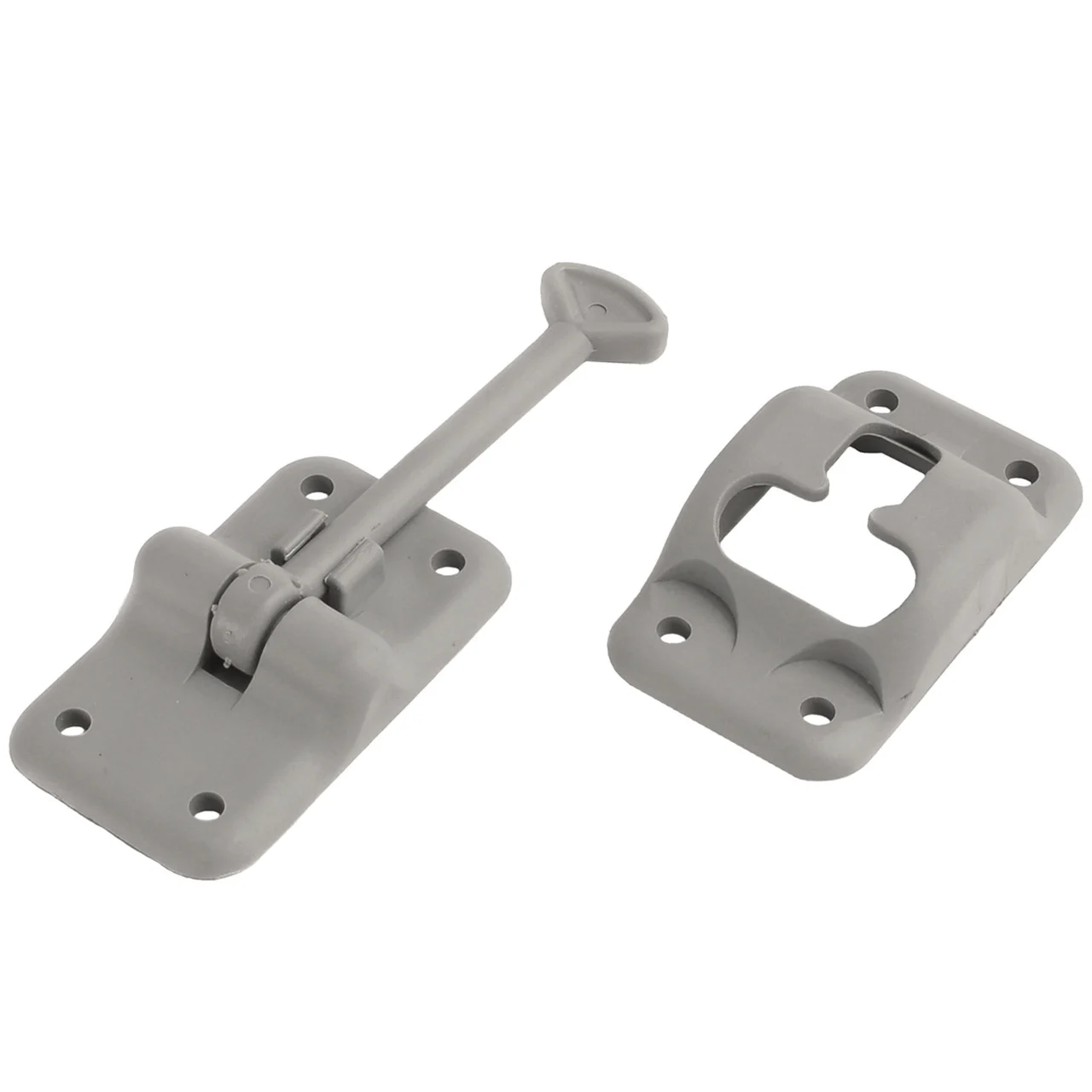 RV Designer E234 Plastic T-Style Entry Door Holder - Gray, 3-1/2" - E234