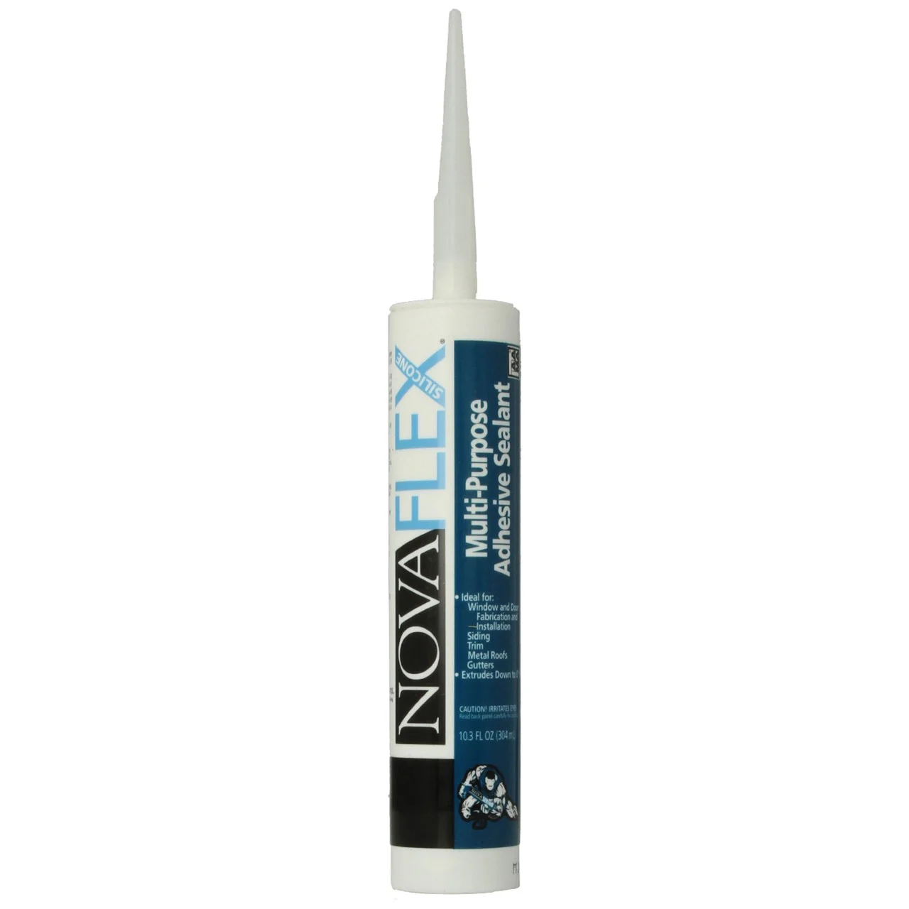 Novagard 02-MX001460 NovaFlex Multi-Purpose Adhesive Sealant - 10.3 oz., Sandstone - 02-MX001460