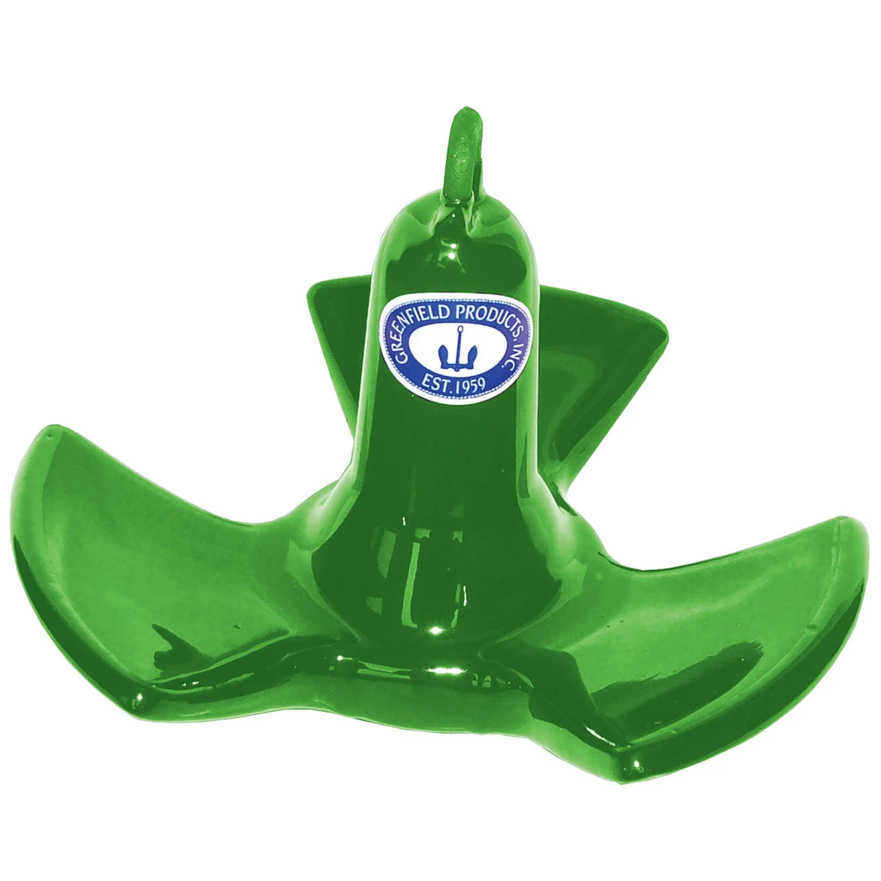 Greenfield 516-FG Vinyl Coated River Anchor - Green, 16 lb. - 516-FG
