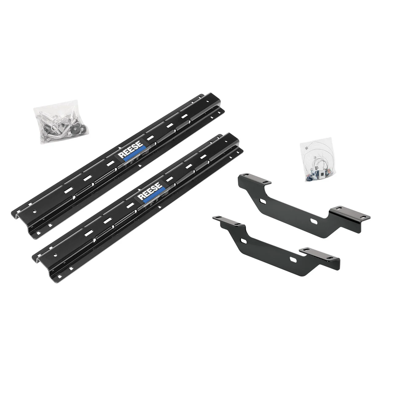 Reese 56001-53 Outboard Fifth Wheel Rail and Bracket Kit for '11-'14 Chevy/GMC 2500/3500HD - 10 Bolt - 56001-53