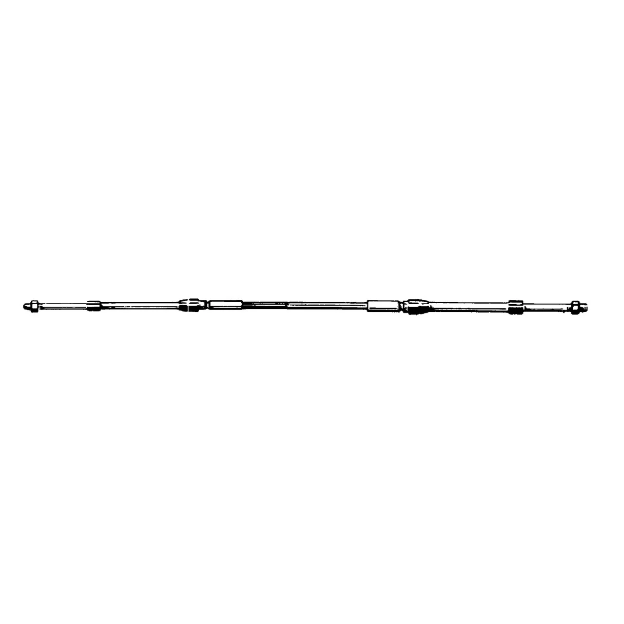 Uflex C8X19 C8 Engine Control Cable - 19' - C8X19