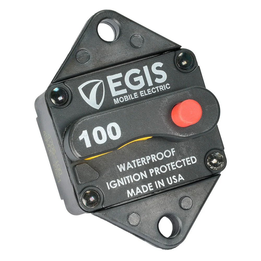Egis Mobile Electric Egis 100A Panel Mount Circuit Breaker - 285 Series – Marine Boat Replacement Part
