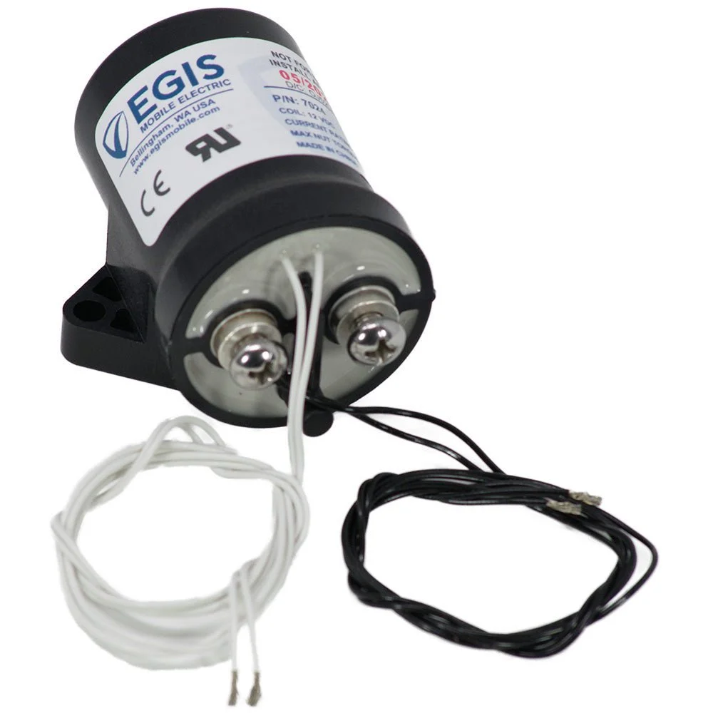 Egis Mobile Electric Egis Contactor 100A, 12V w/Aux Contacts – Marine Boat Replacement Part