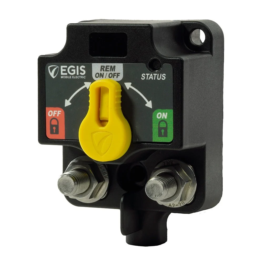 Egis Mobile Electric Egis XD Series Single 500 Amp Heavy Duty Battery Switch/Mechanical Contactor – Marine Boat Replacement Part