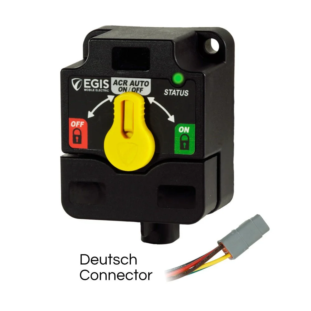 Egis Mobile Electric Egis XD Series Single Flex 2 ACR-Relay w/Knobs - DTM Conn – Marine Boat Replacement Part