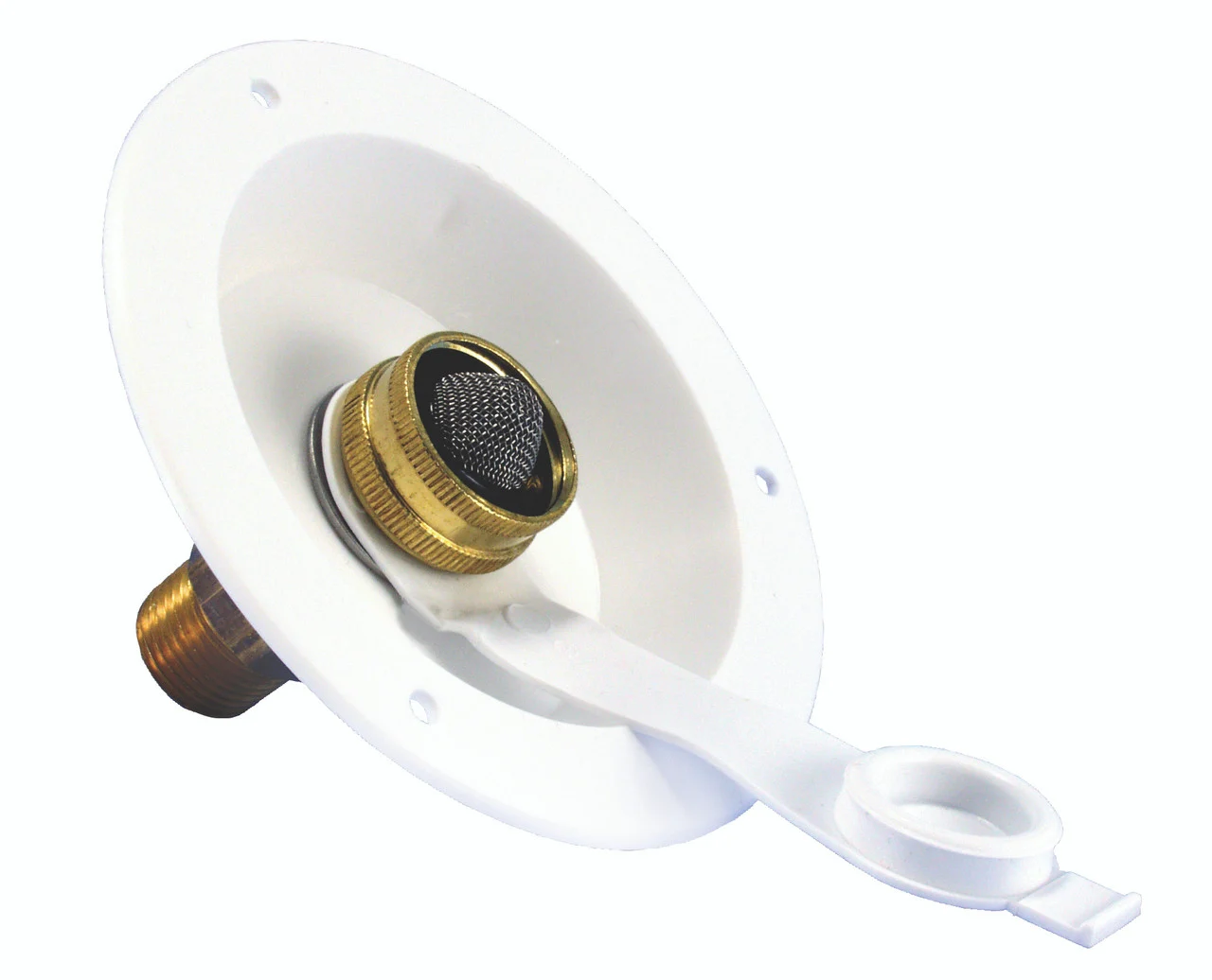 Thetford 94218 City Water Dish W/Brass Cv, - 94218