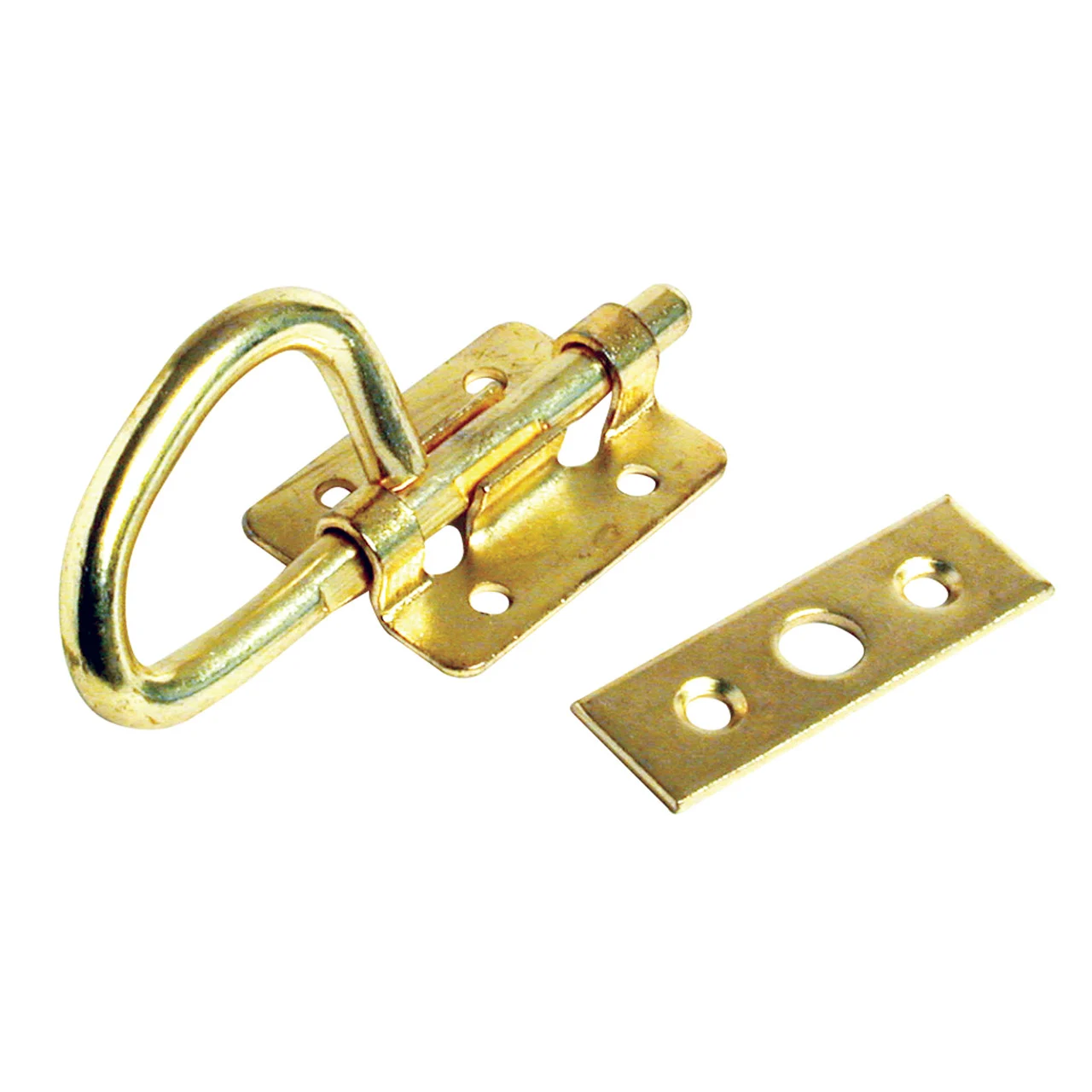 RV Designer H509 Brass Bunk Latch - 3-1/2" - H509