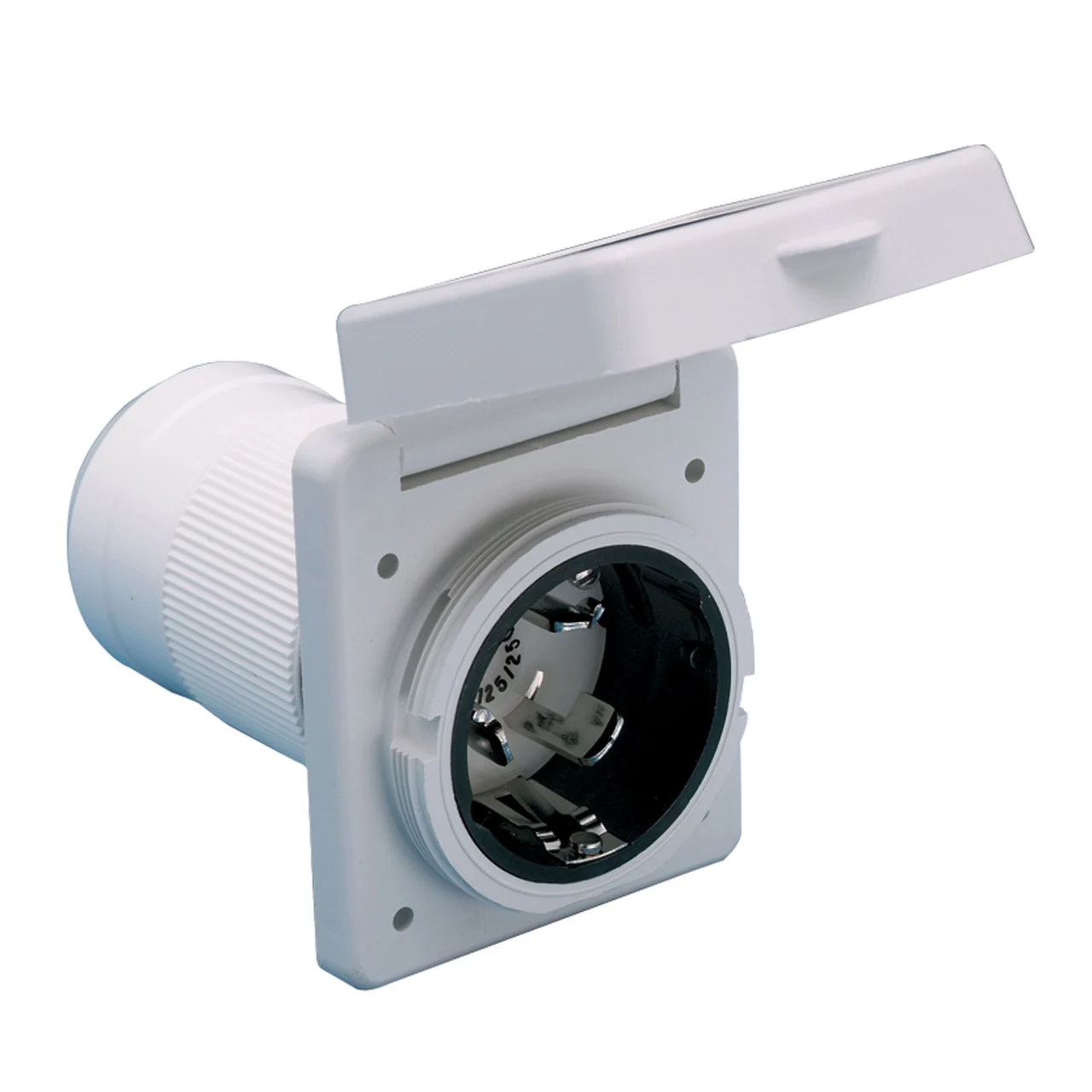 ParkPower 6353ELRV Standard RV Square Power Inlet - 50 Amp - 6353ELRV