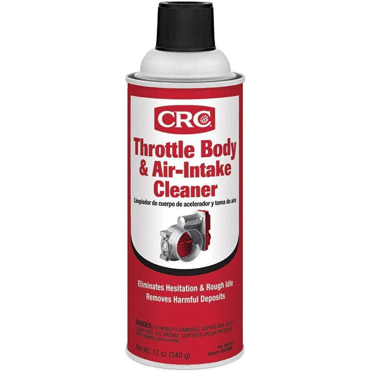 CRC 05078 Throttle Body and Air-Intake Cleaner - 12 oz. - 5078