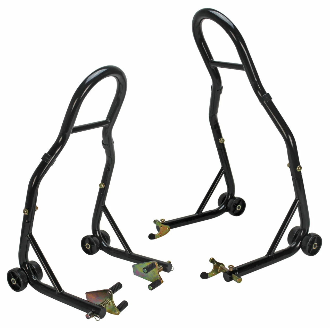 Extreme Max 5600.3261 Sport Bike Motorcycle Front & Rear Spool-Style Lift Stand - Fits Most Yamaha, Honda, Kawasaki, Suzuki, Ducati, BMW - 5600.3261