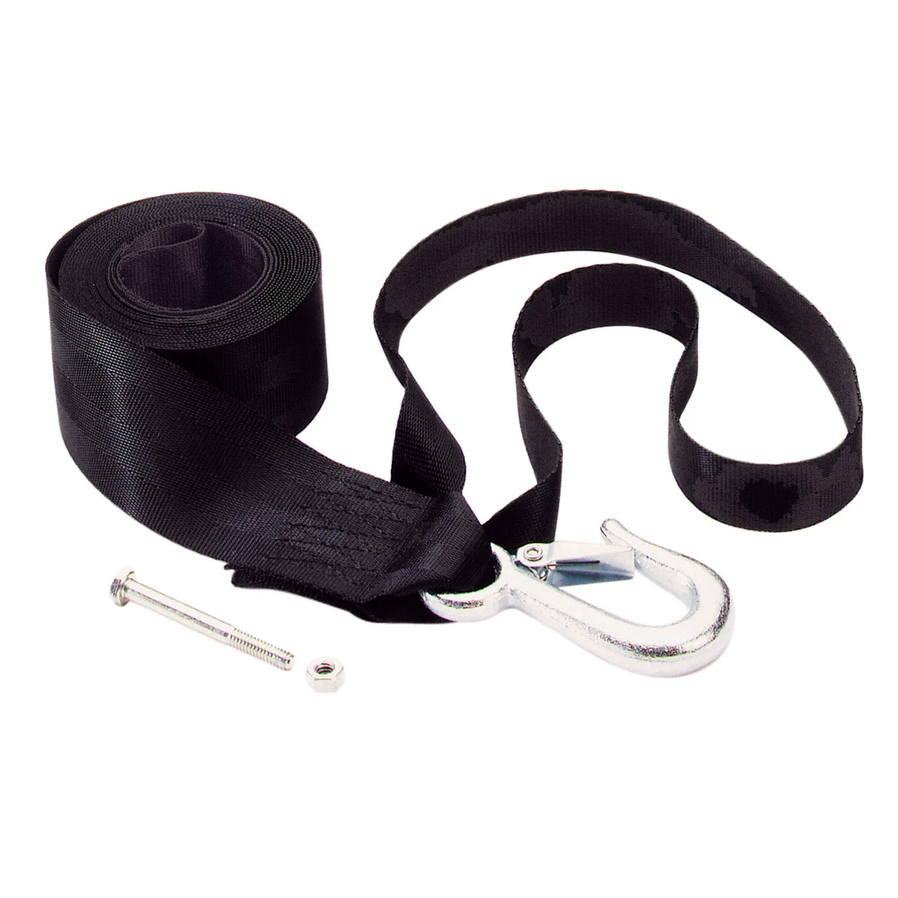 Dutton-Lainson 24291 Winch Strap with Hook 6147 - PWC 12' Strap, 3750 lb. - 24291