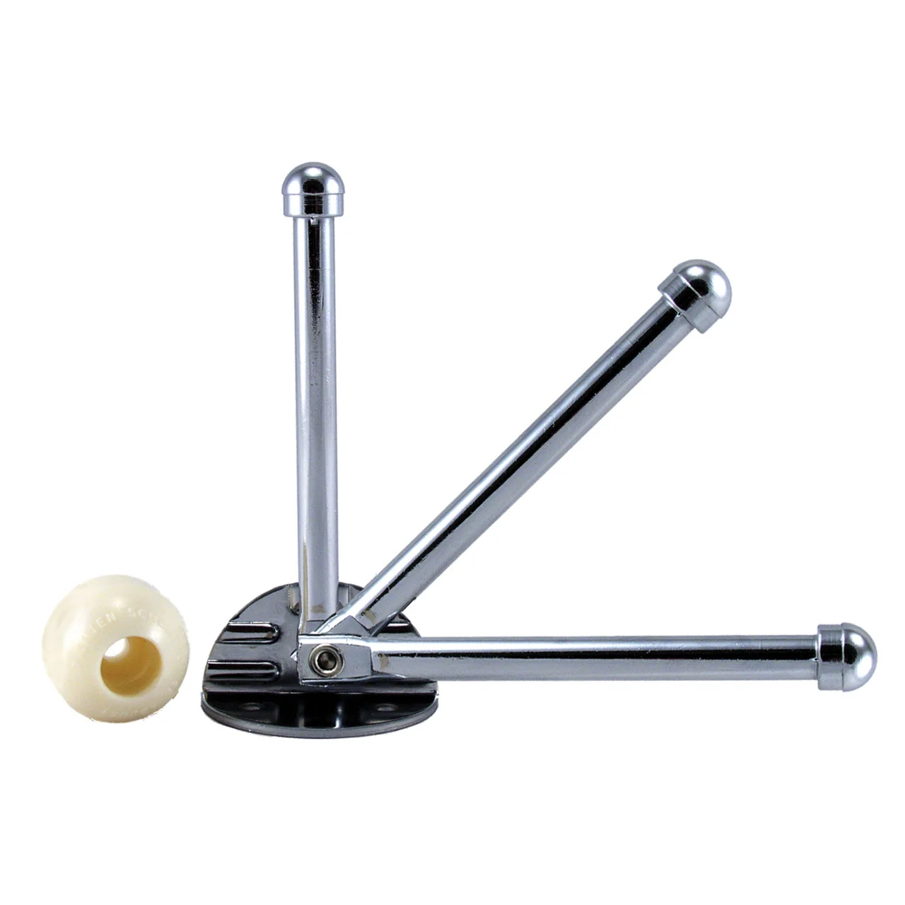JR Products 10645 Pivoting 180° Door Holder - 3-1/2" - 10645