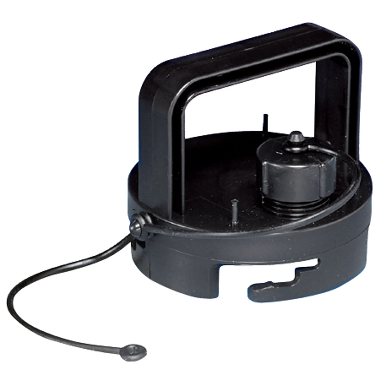 Valterra F02-3106BK EZ Coupler Valve Cap with Handle - Black - F02-3106BK