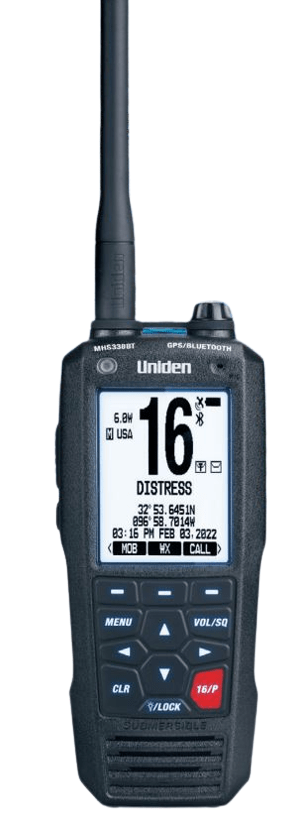 Uniden Ameri Floating Handheld Two-Way VHF Class – Marine Electrical Replacement Part