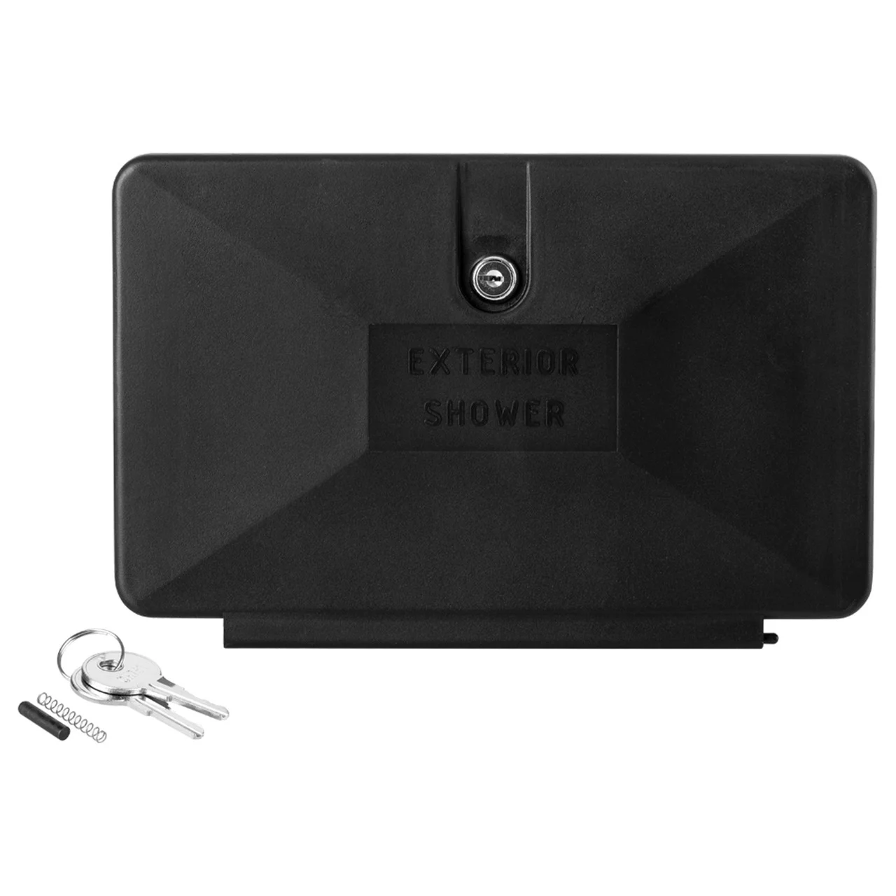 Dura Faucet DF-SA170D-BK Exterior Shower Box Replacement Door - Black - DF-SA170D-BK
