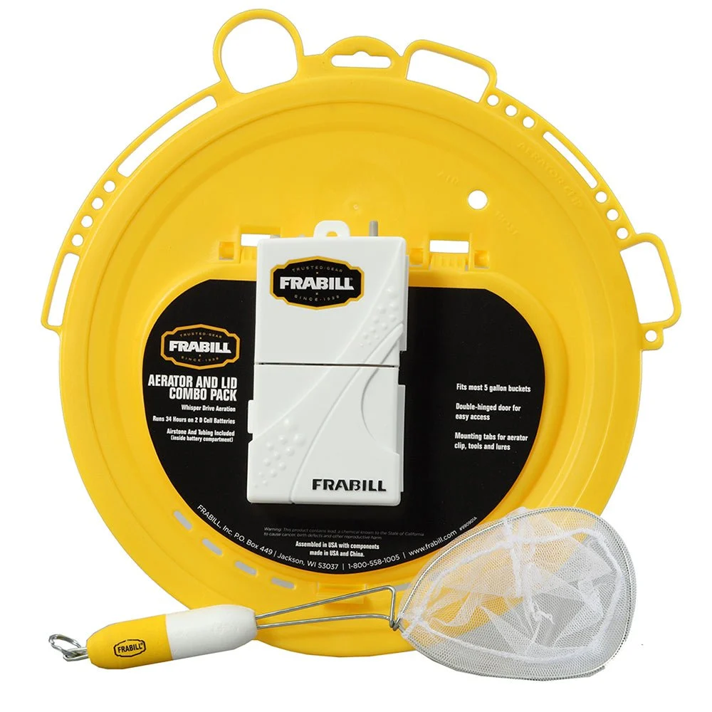 Frabill Aeration & Lid Combo Pack – Boat Pump & Plumbing Part