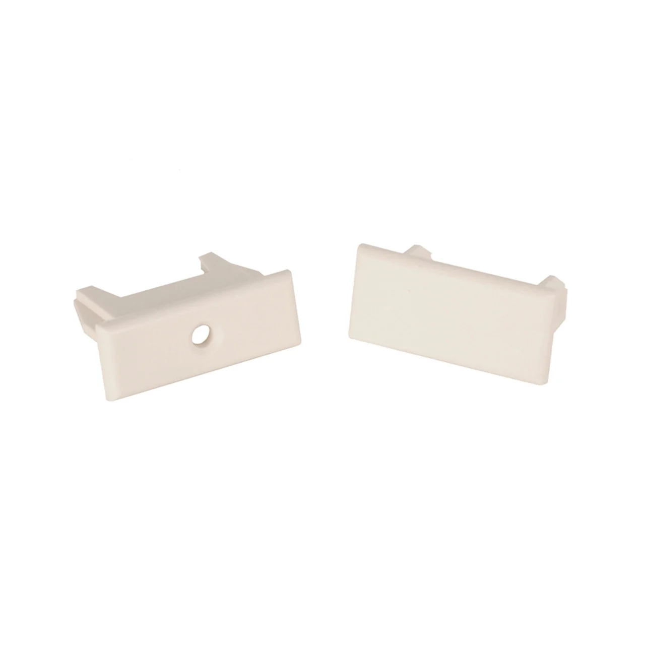 RV Designer A320 Pleated Shade Rail Ends - Oyster, 2 Pack - A320