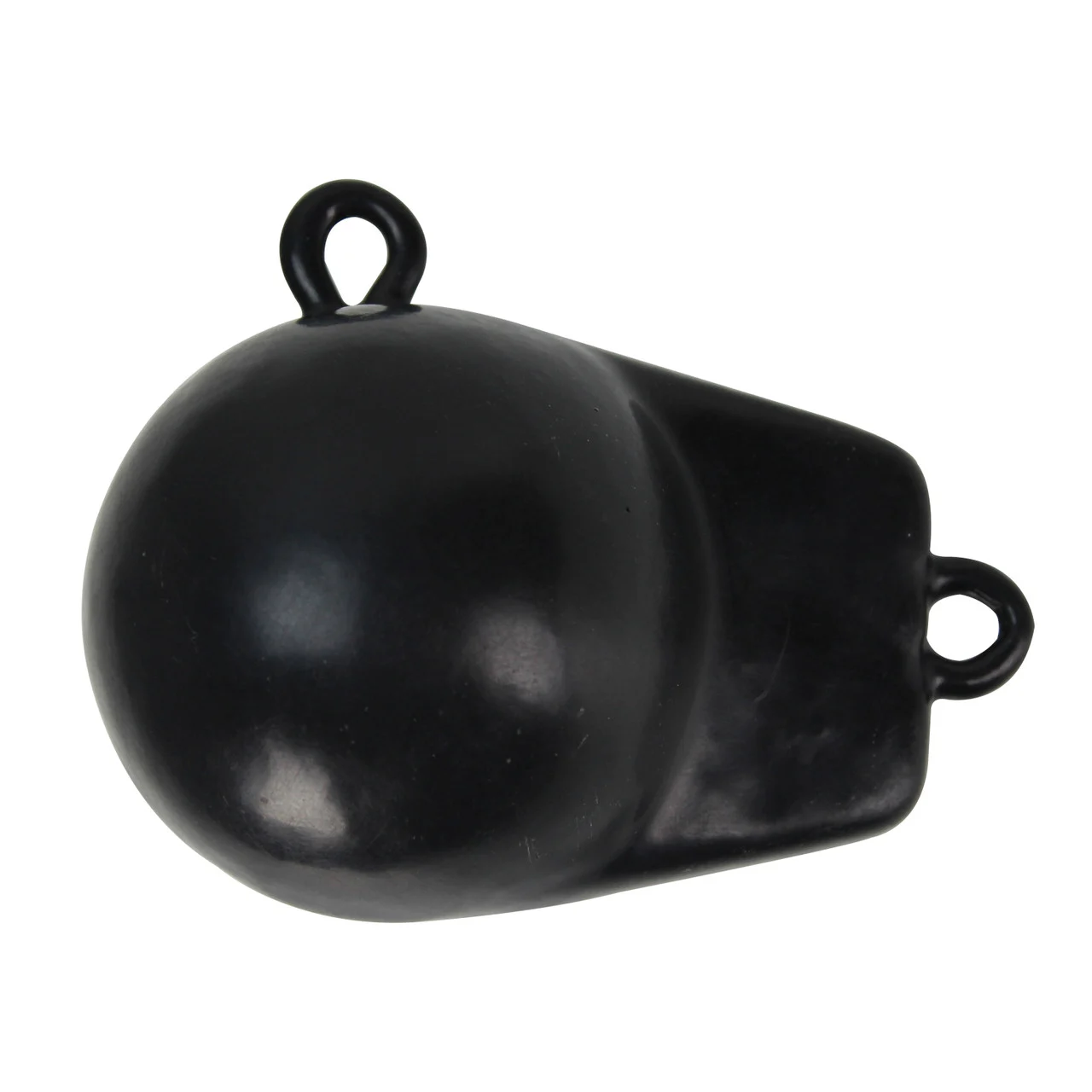 Extreme Max 3006.6738 Coated Ball-with-Fin Downrigger Weight - 15 lbs. - 3006.6738