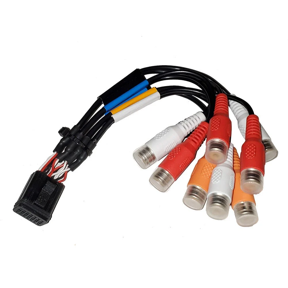 Fusion Wire Harness f/ MS-RA670 & MS-RA770 Stereo - Zone 1 & 2 (B Port-RCA) – Marine Electrical Replacement Part