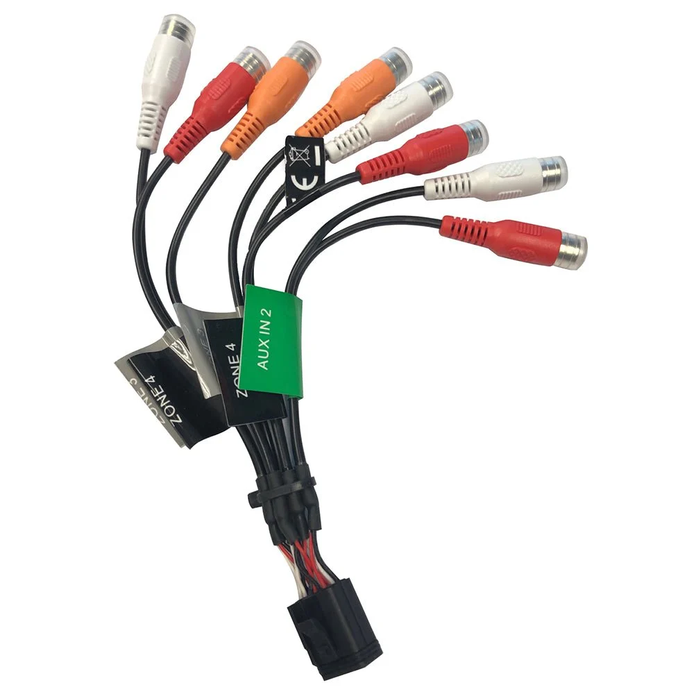 Fusion Wire Harness f/ MS-RA770 Stereo - Zone 3 & 4 (E Port-RCA) – Marine Electrical Replacement Part