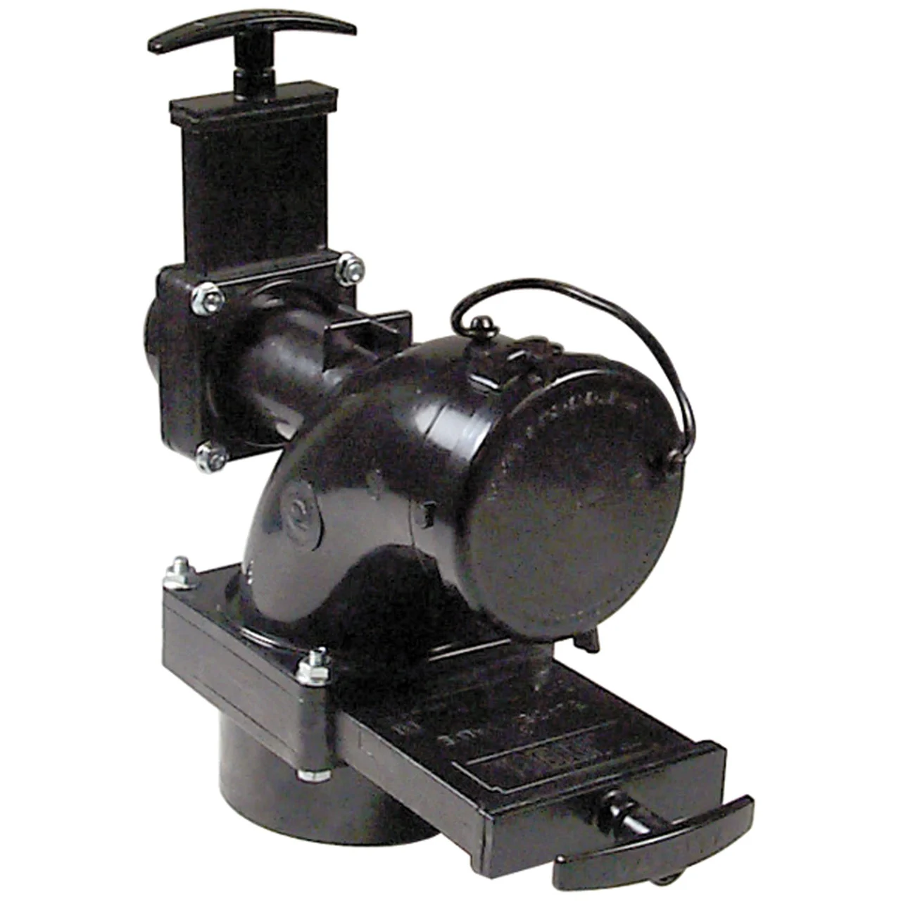Valterra T68 Rotating Valve - 1/4 Bend Heel Inlet, 3" Hub x 1-1/2" Hub x 3" Bayonet - T68