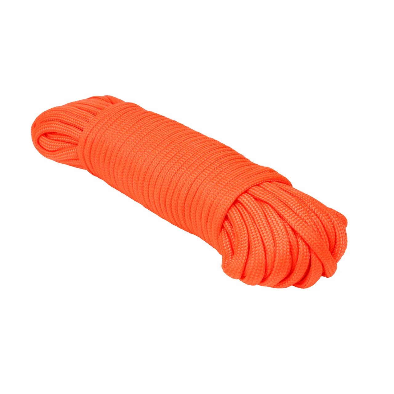Extreme Max 3008.0493 Neon Orange Type III 550 Paracord Commercial Grade - 5/32" x 100' - 3008.0493
