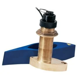 Garmin B744vl Long Stem Bronze Thru-Hull Depth/Temp/Speed W/Fb - 8 Pin