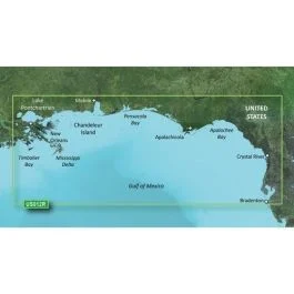 Garmin Bluechart G3 Vision Hd - Vus012r - Tampa - New Orleans - Microsd/Sd