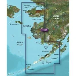 Garmin Bluechart G3 Vision Hd - Vus033r - Bristol Bay - Kotzebue Snd. - Microsd/Sd