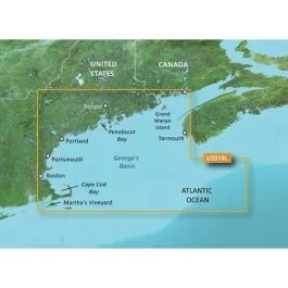 Garmin Bluechart G3 Vision Hd - Vus510l - St. John - Cape Cod - Microsd/Sd
