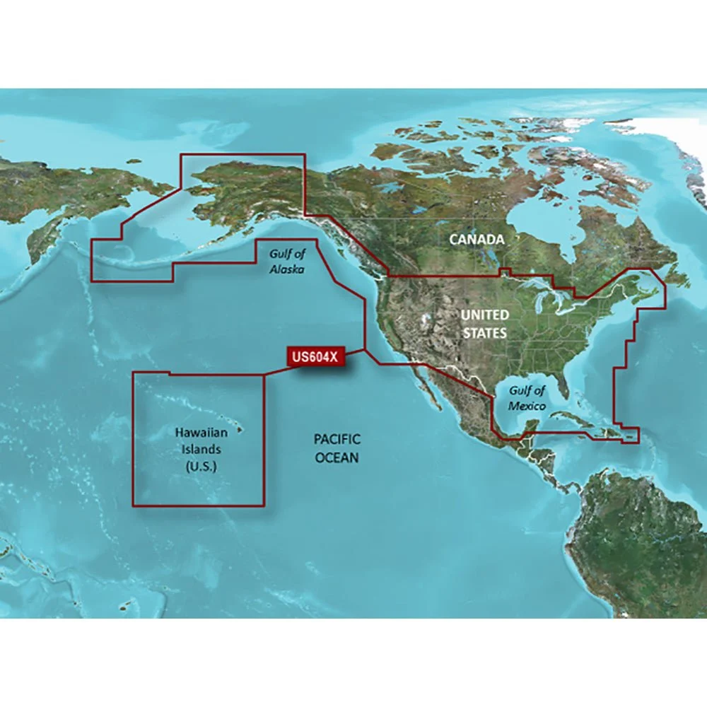 Garmin BlueChart® g3 HD - HXUS604x - US All & Canadian West - microSD™/SD™ – Marine Boat Replacement Part