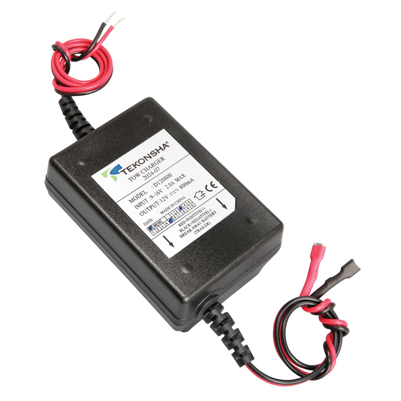 Tekonsha 2024-07-S Heavy-Duty Quick/Maintenance Battery Charger - 12 Volt - 2024-07-S