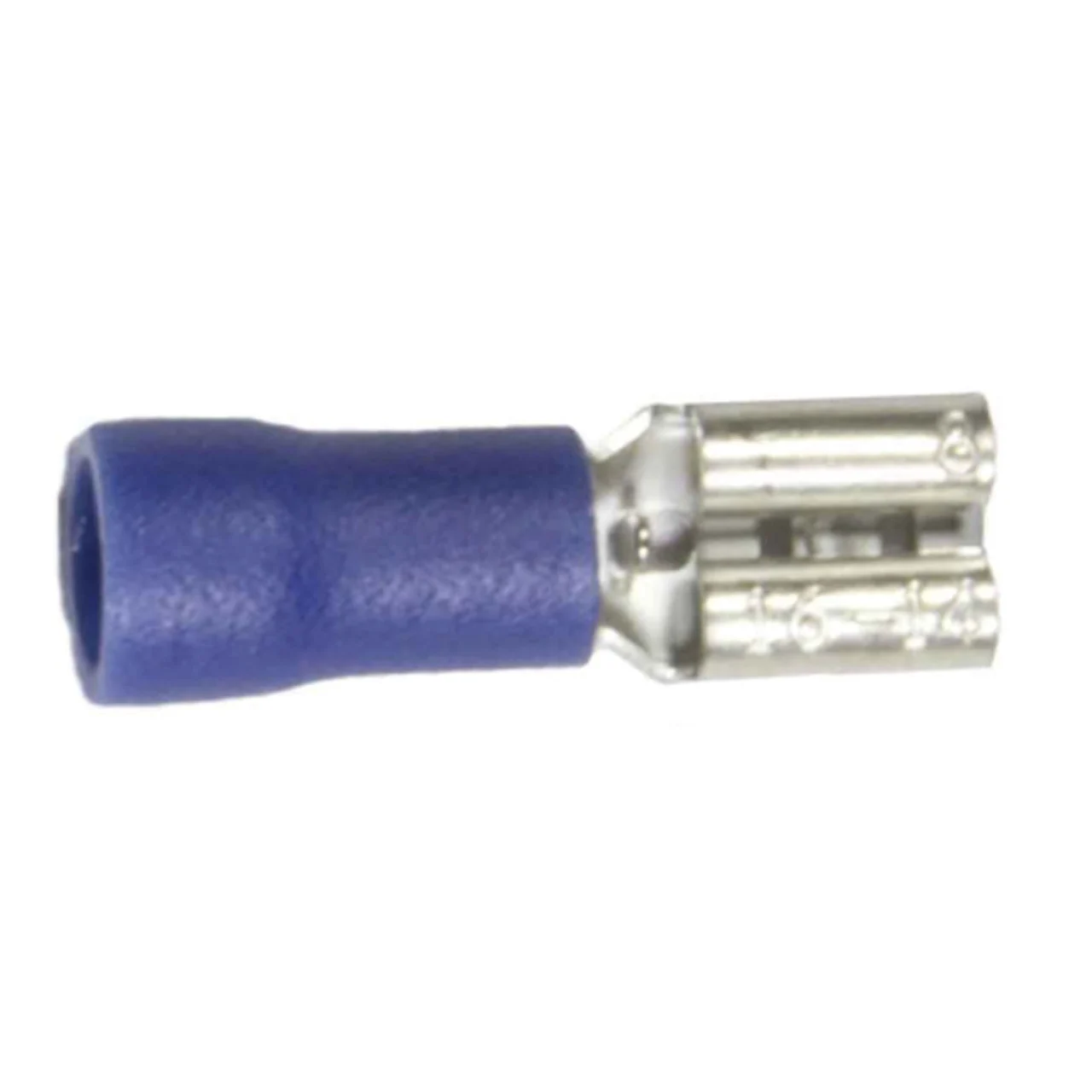 WirthCo 80826 Vinyl Quick Disconnect, Female - 0.250 Tab, 16-14 AWG, Pack of 25 - 80826